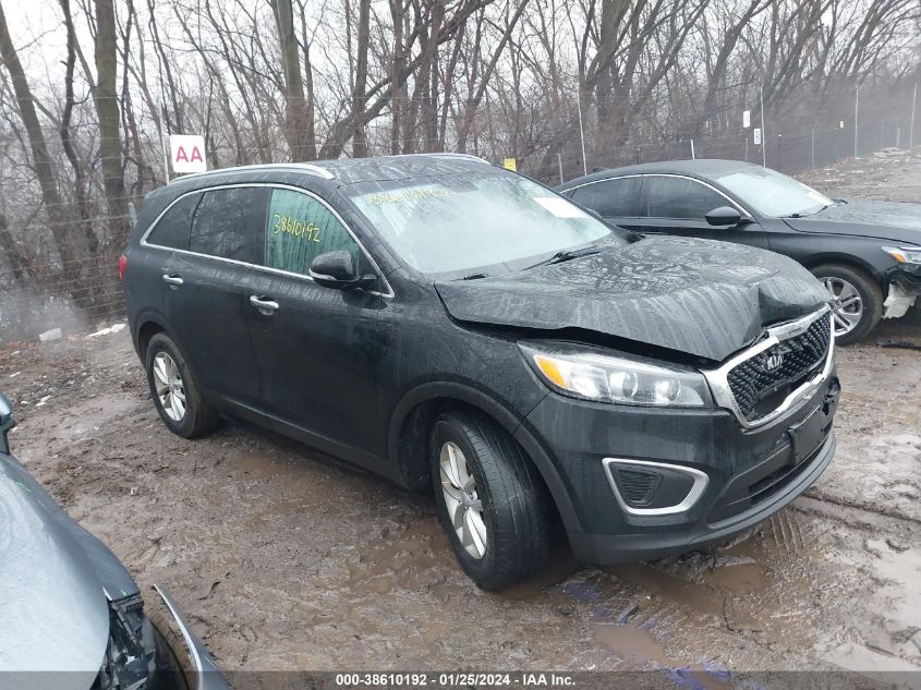 2016 KIA SORENTO LX/L - 5XYPG4A34GG091708