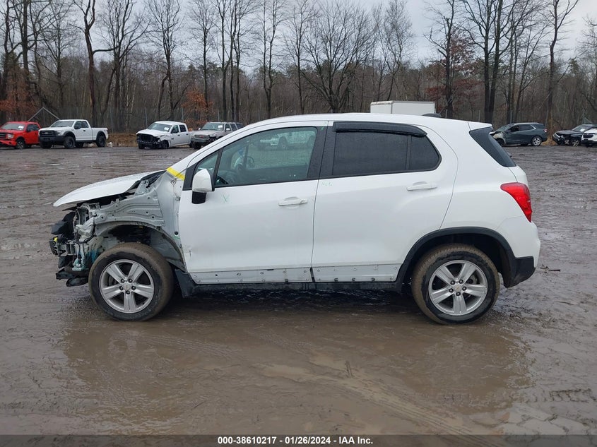 VIN KL7CJNSB8LB018113 2020 CHEVROLET TRAX LS