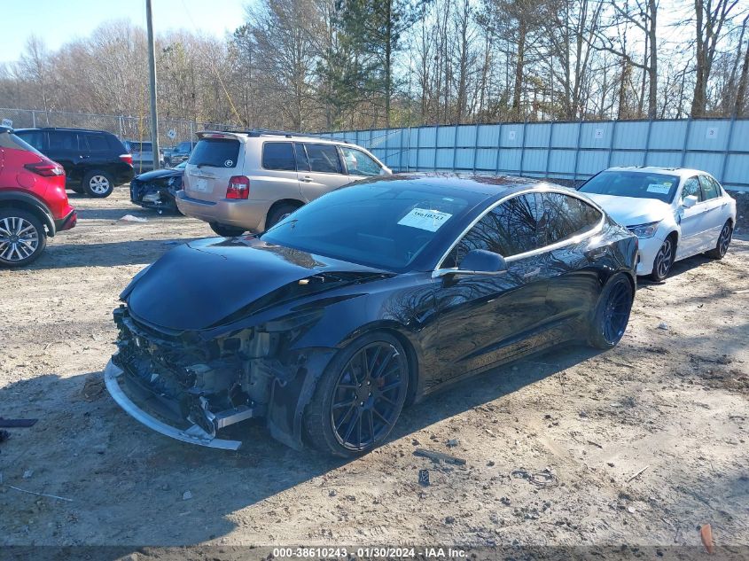 2018 TESLA MODEL 3 LONG RANGE/PERFORMANCE - 5YJ3E1EBXJF070705