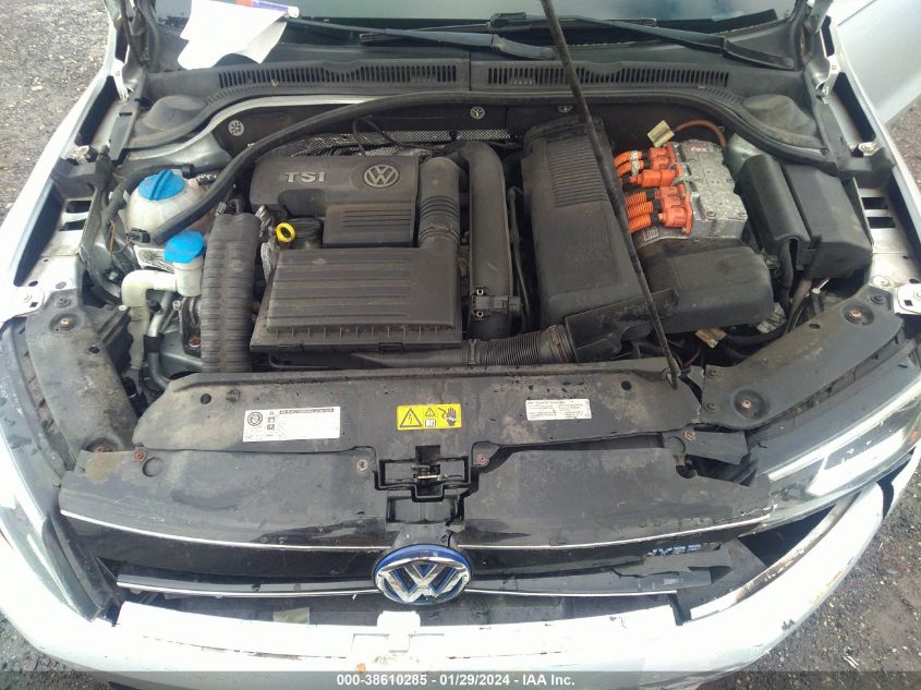 2013 VOLKSWAGEN JETTA HYBRID SEL PREMIUM 3VW637AJ1DM222841