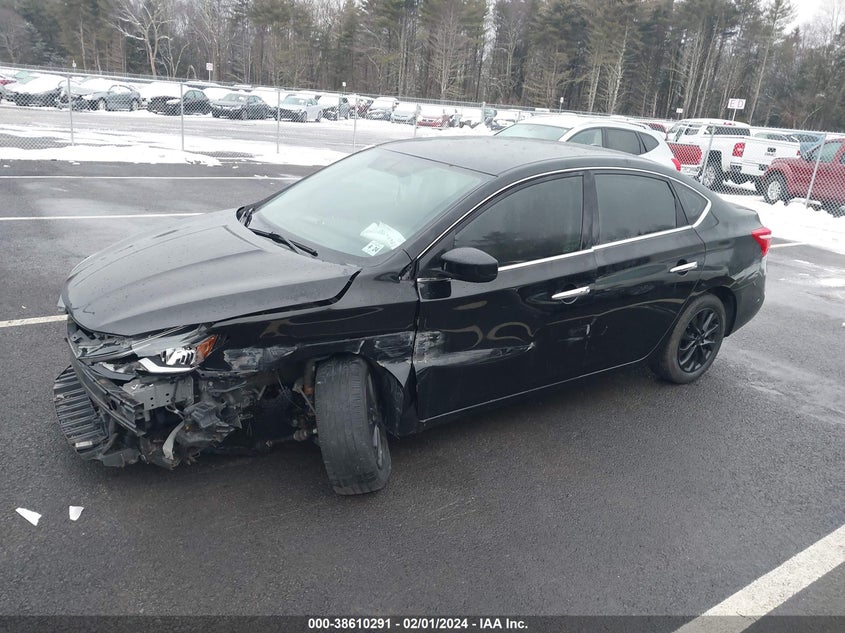 VIN 3N1AB7AP0KY340201 2019 NISSAN SENTRA SV