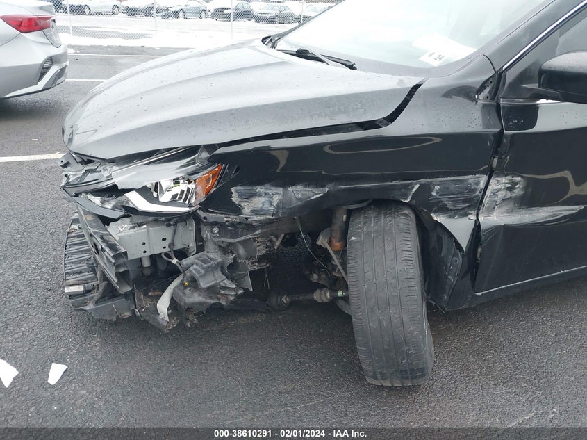 VIN 3N1AB7AP0KY340201 2019 NISSAN SENTRA SV