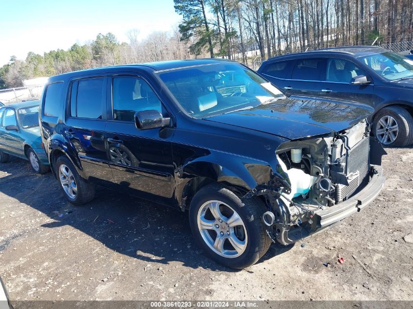 2014 HONDA PILOT EXLN - 5FNYF4H78EB027501