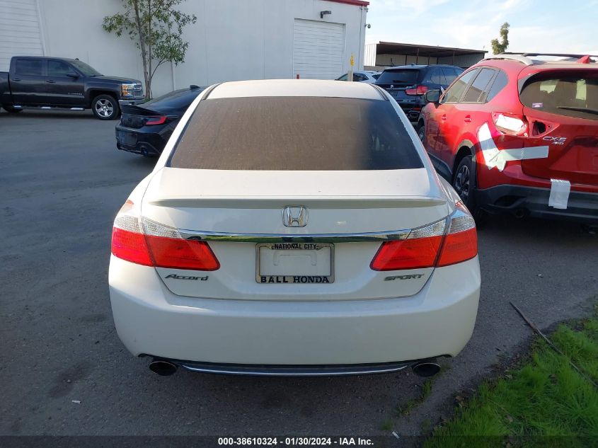 2015 HONDA ACCORD SPORT 1HGCR2F58FA113507