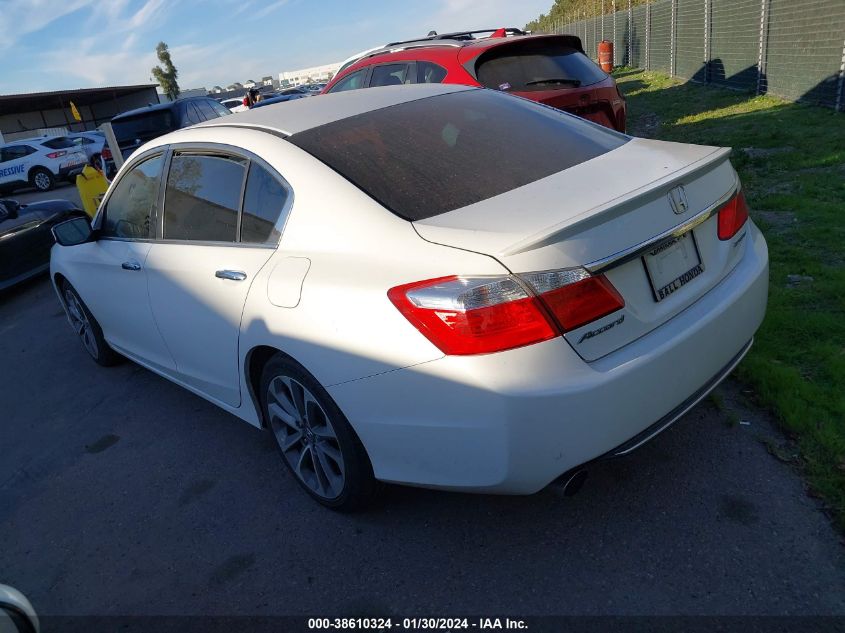 2015 HONDA ACCORD SPORT 1HGCR2F58FA113507