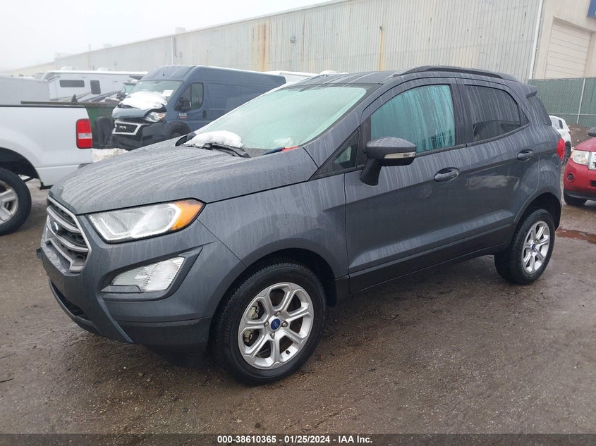 VIN MAJ6S3GL0LC392931 2020 FORD ECOSPORT SE