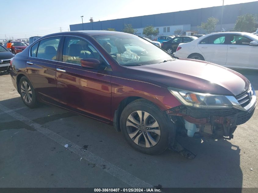 2014 HONDA ACCORD LX - 1HGCR2F3XEA292257