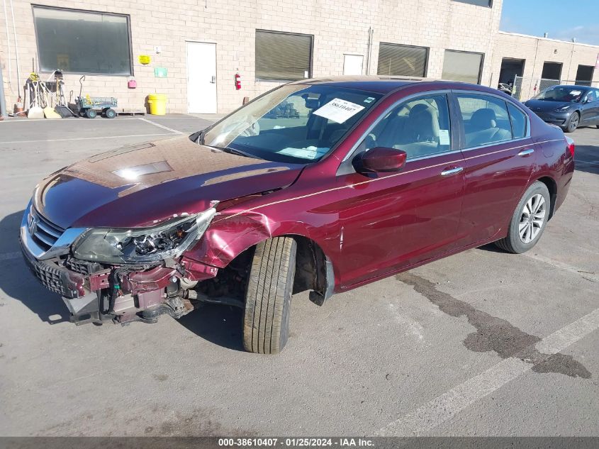2014 HONDA ACCORD LX - 1HGCR2F3XEA292257
