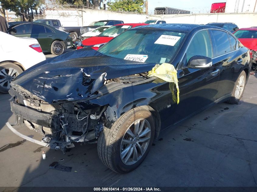 2015 INFINITI Q50 PREMIUM/SPORT - JN1BV7AP3FM334865