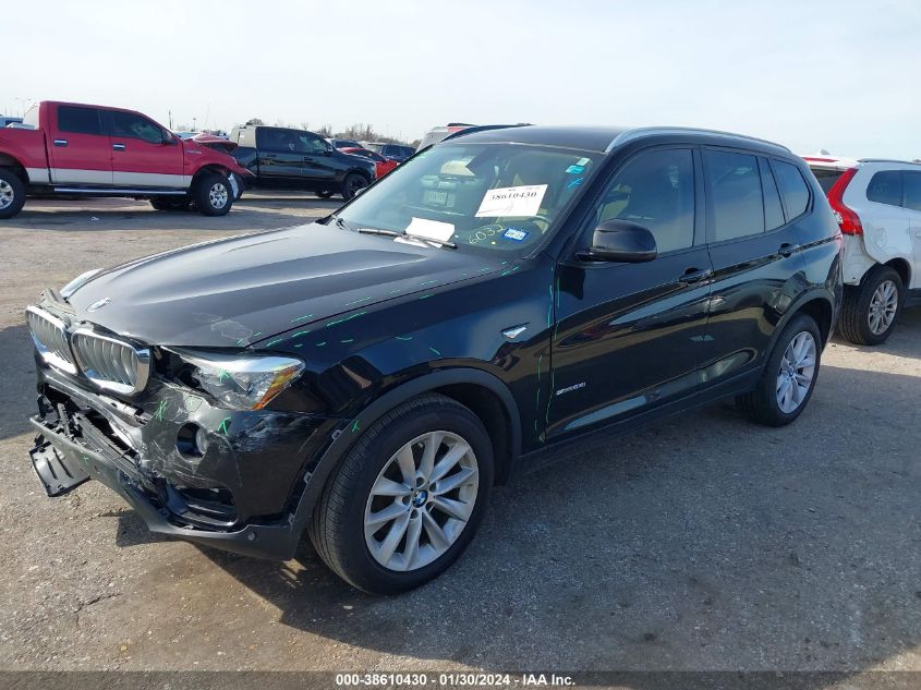 2017 BMW X3 SDRIVE28I - 5UXWZ7C52H0U46032