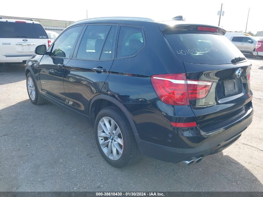 2017 BMW X3 SDRIVE28I - 5UXWZ7C52H0U46032