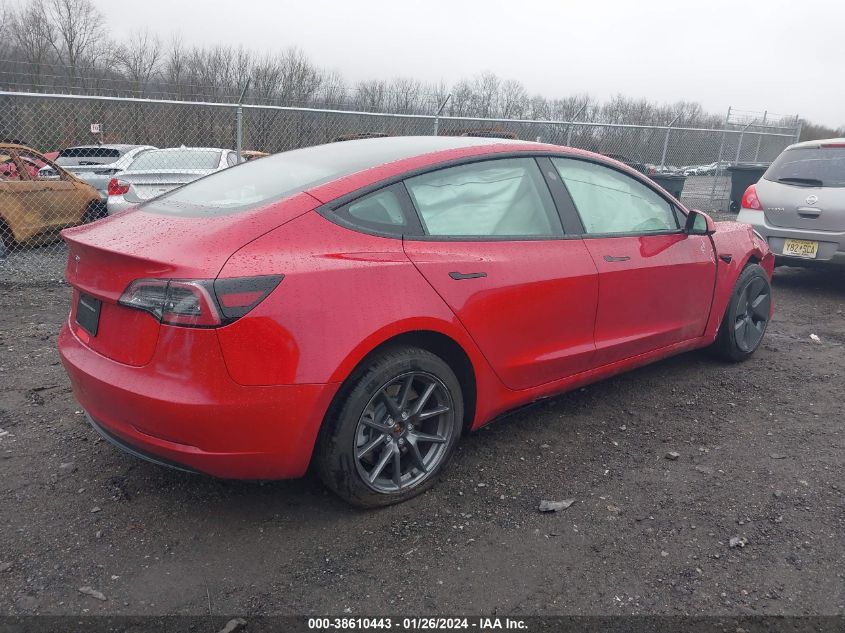 2023 TESLA MODEL 3 REAR-WHEEL DRIVE - 5YJ3E1EAXPF563672