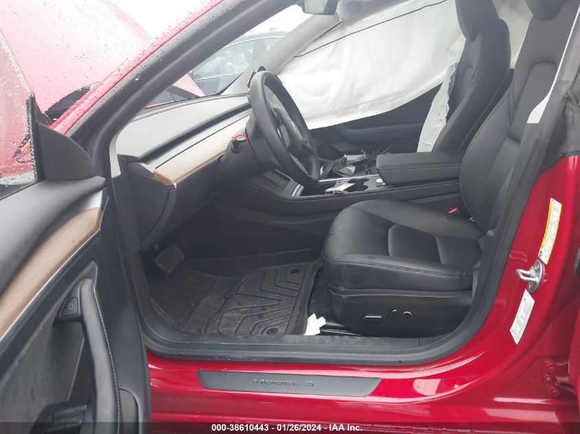 2023 TESLA MODEL 3 REAR-WHEEL DRIVE - 5YJ3E1EAXPF563672