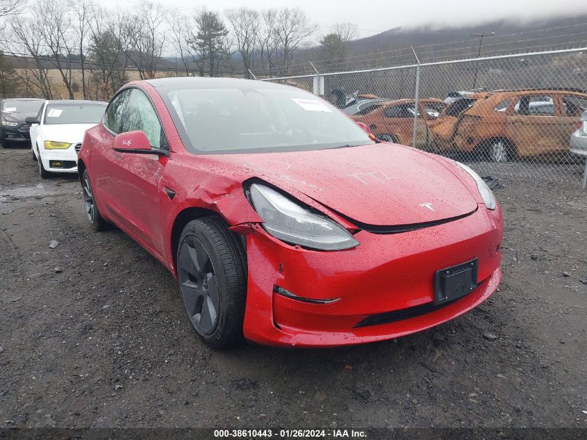 2023 TESLA MODEL 3 REAR-WHEEL DRIVE - 5YJ3E1EAXPF563672