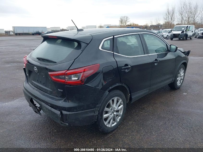 2021 NISSAN ROGUE SPORT S AWD XTRONIC CVT - JN1BJ1AW7MW663831
