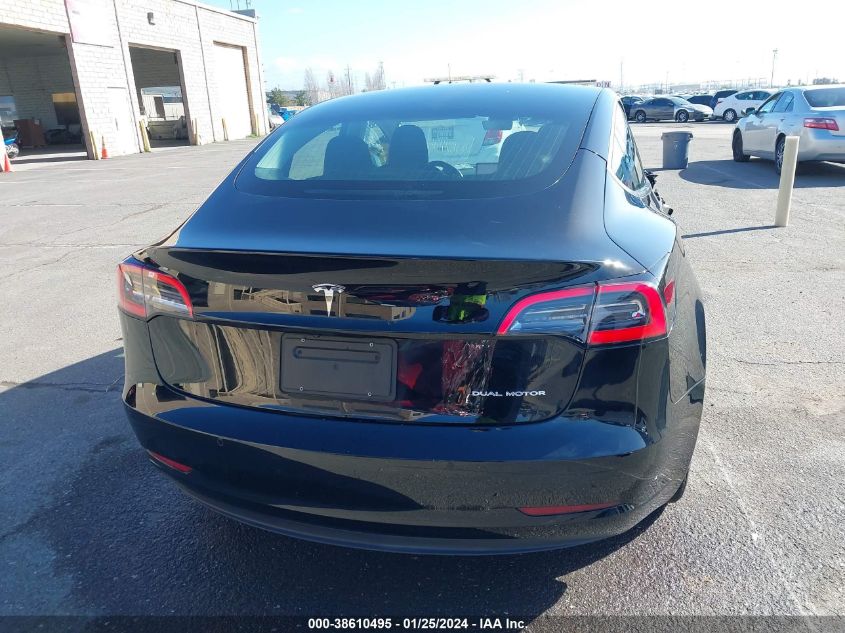 2018 TESLA MODEL 3 LONG RANGE/PERFORMANCE - 5YJ3E1EB1JF093001