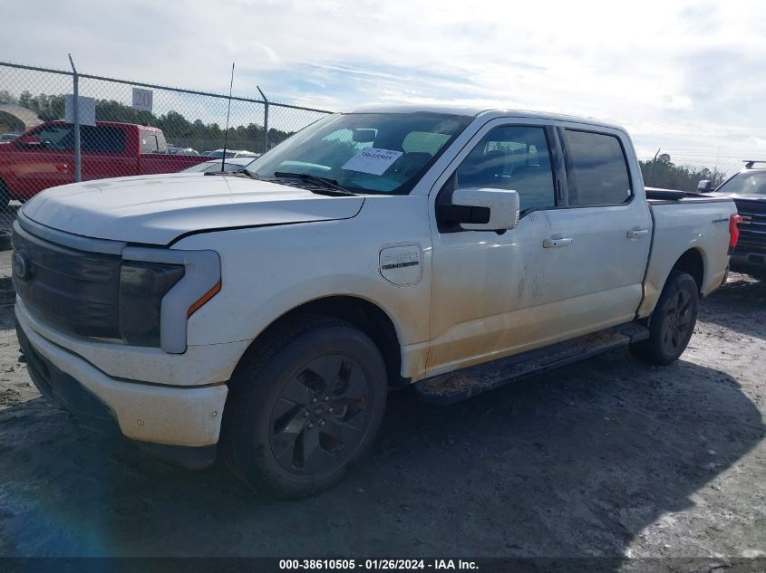 2022 FORD F-150 LIGHTNING LARIAT 1FT6W1EVXNWG02427