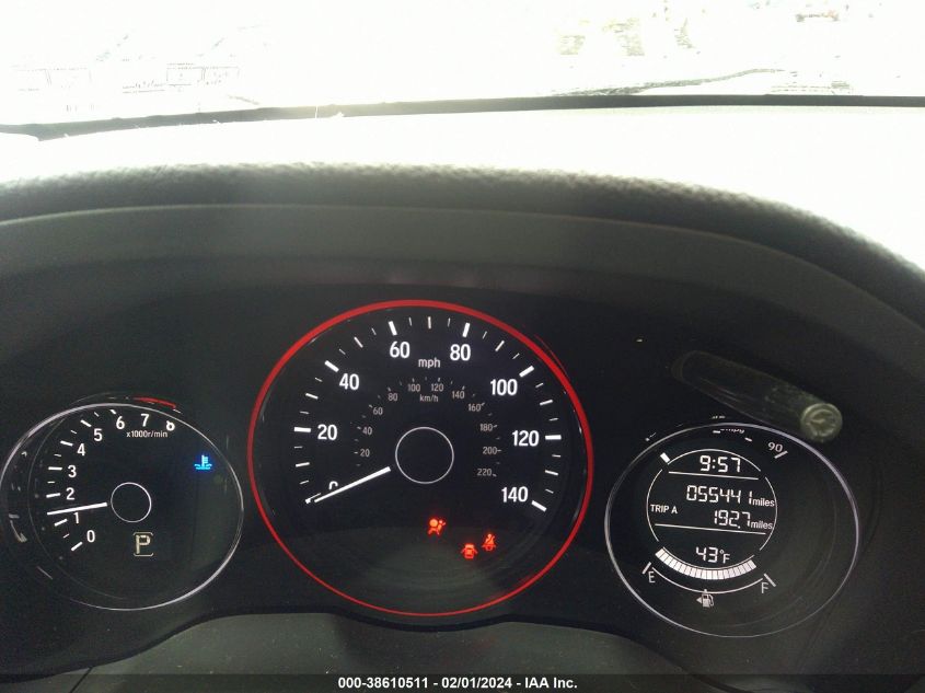 2017 HONDA HR-V EX - 3CZRU6H59HM732340