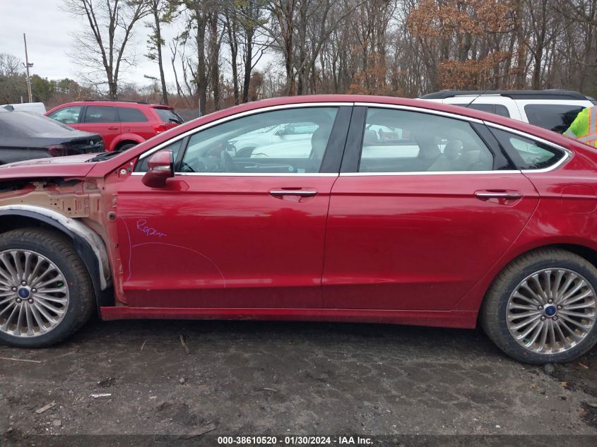 2016 FORD FUSION TITANIUM - 3FA6P0D91GR348601