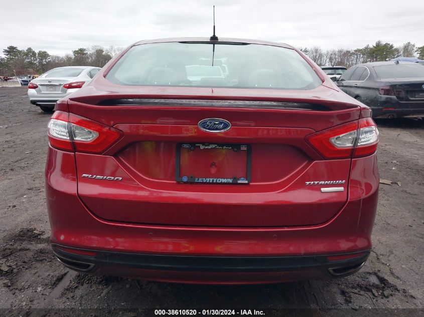 2016 FORD FUSION TITANIUM - 3FA6P0D91GR348601