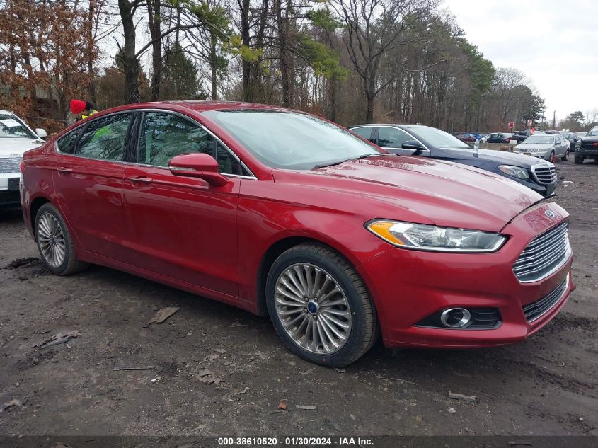 2016 FORD FUSION TITANIUM - 3FA6P0D91GR348601