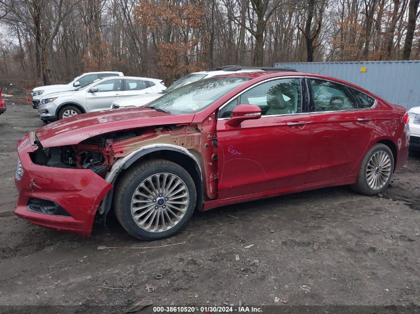 2016 FORD FUSION TITANIUM - 3FA6P0D91GR348601