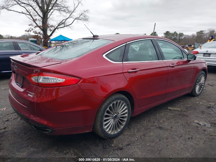 2016 FORD FUSION TITANIUM - 3FA6P0D91GR348601