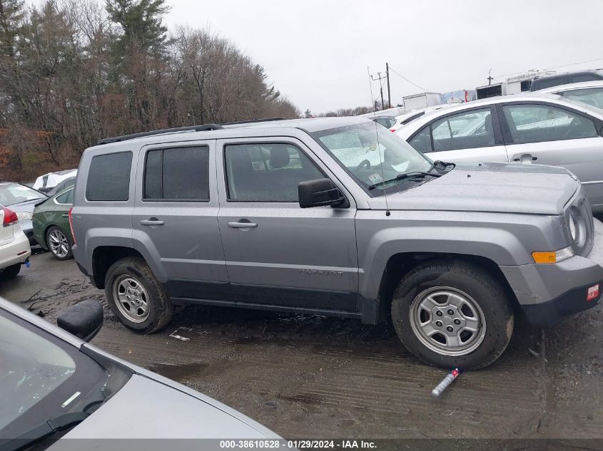 2015 JEEP PATRIOT SPORT - 1C4NJPBA0FD409635
