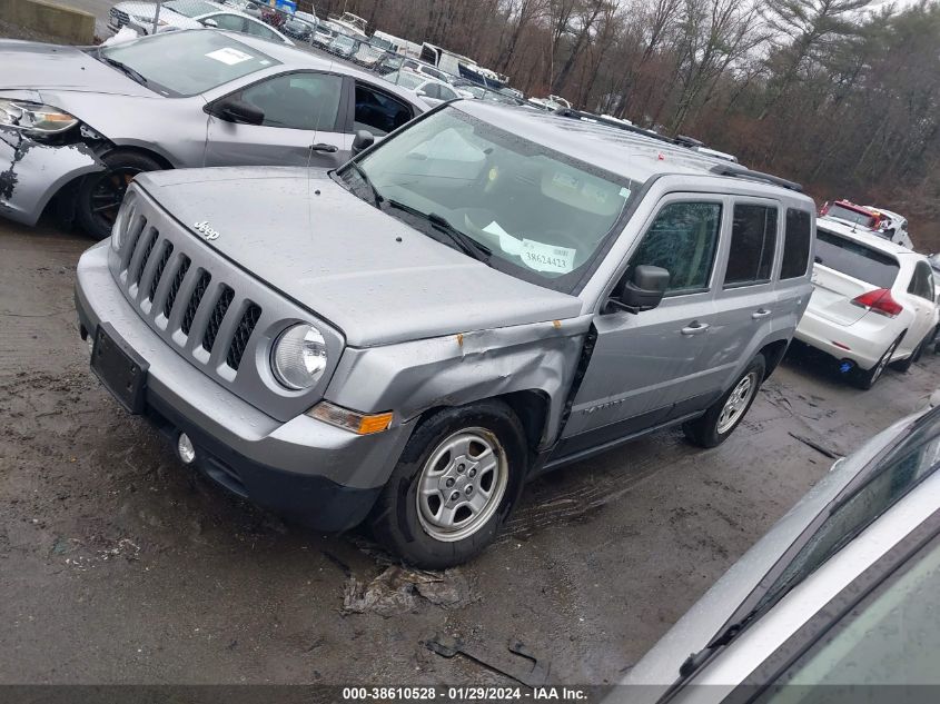 2015 JEEP PATRIOT SPORT - 1C4NJPBA0FD409635