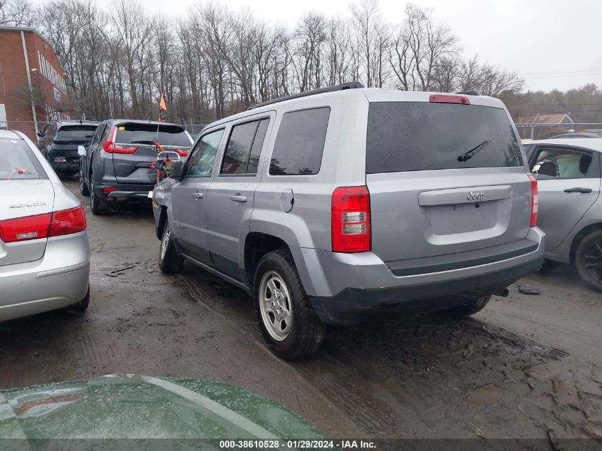 2015 JEEP PATRIOT SPORT - 1C4NJPBA0FD409635
