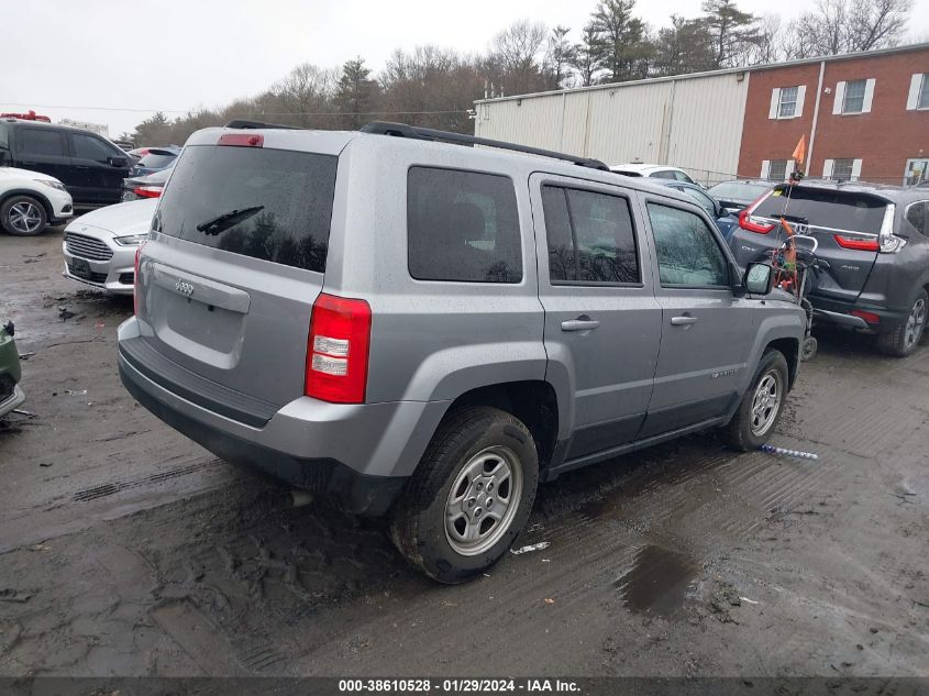 2015 JEEP PATRIOT SPORT - 1C4NJPBA0FD409635