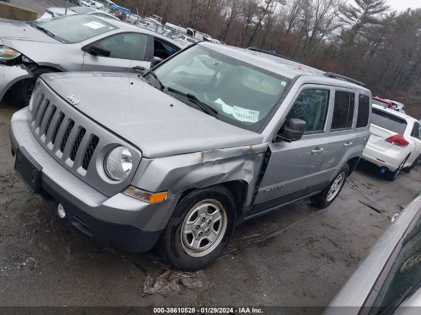 2015 JEEP PATRIOT SPORT - 1C4NJPBA0FD409635
