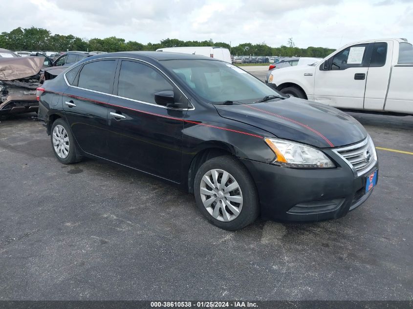 2013 NISSAN SENTRA S/SV/SR/SL - 3N1AB7AP4DL666406