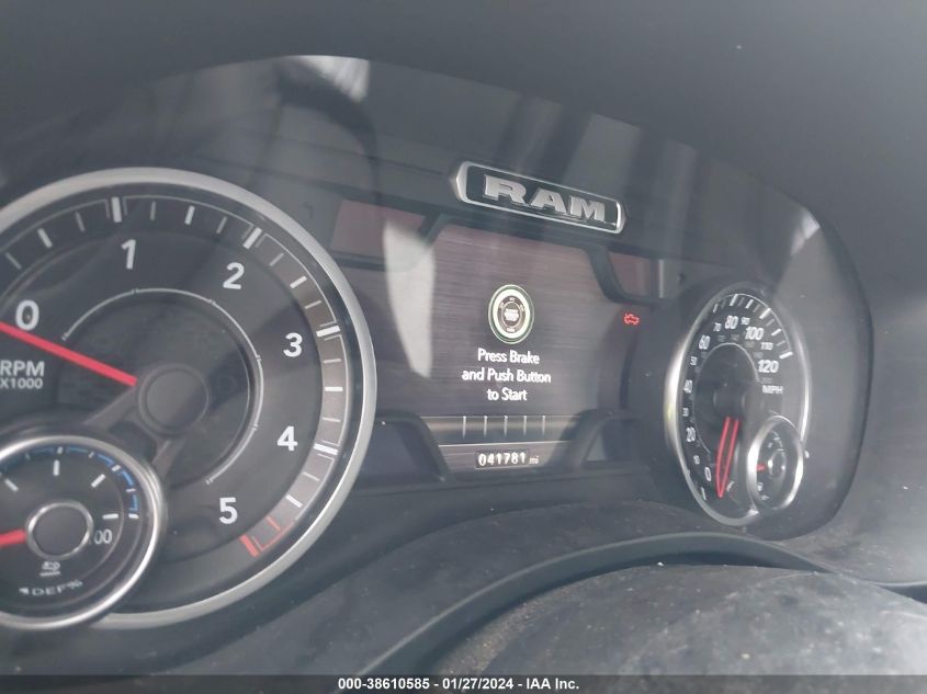 2022 RAM 1500 LARAMIE - 1C6RREJM0NN178908