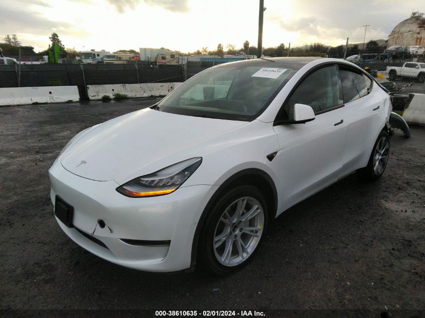 2021 TESLA MODEL Y - 5YJYGDEE3MF282250