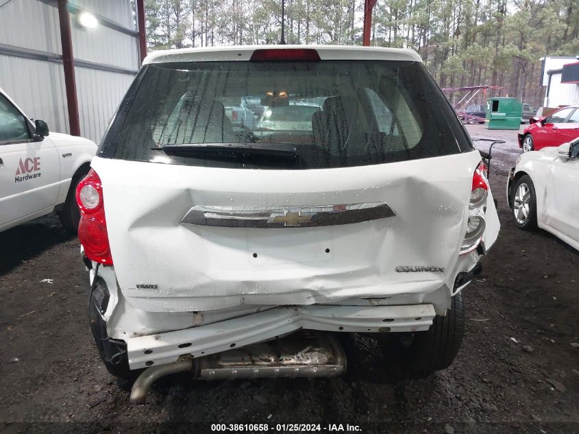 2013 CHEVROLET EQUINOX LS - 2GNFLCEK0D6295506