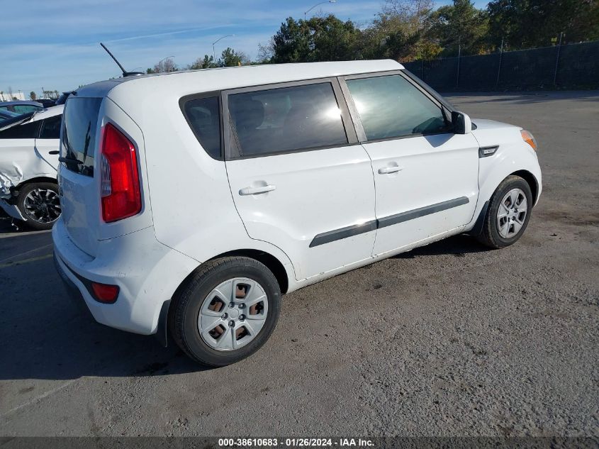 2013 KIA SOUL - KNDJT2A54D7771821