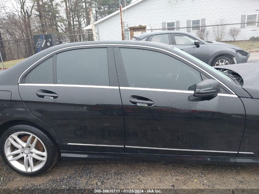2014 MERCEDES-BENZ C 300 LUXURY 4MATIC/SPORT 4MATIC - WDDGF8AB6ER320153