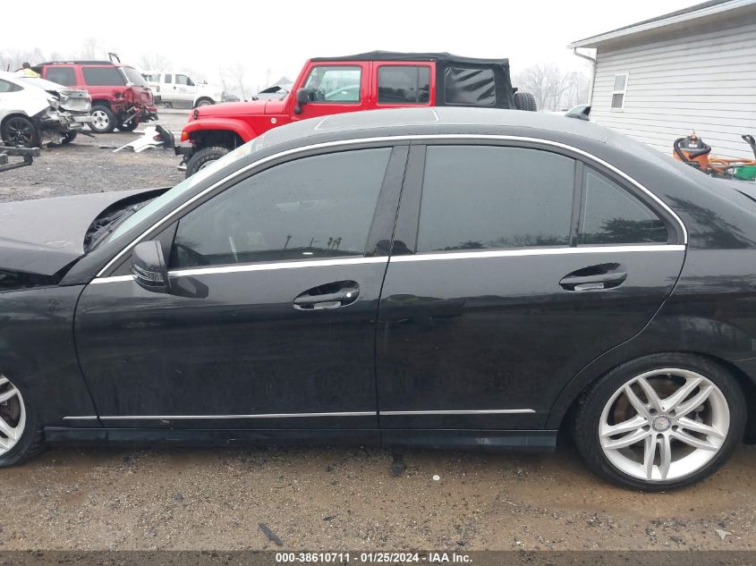 2014 MERCEDES-BENZ C 300 LUXURY 4MATIC/SPORT 4MATIC - WDDGF8AB6ER320153