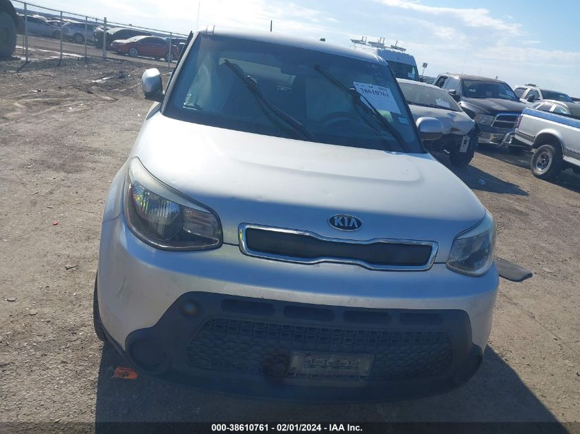 2016 KIA SOUL - KNDJN2A22G7839750