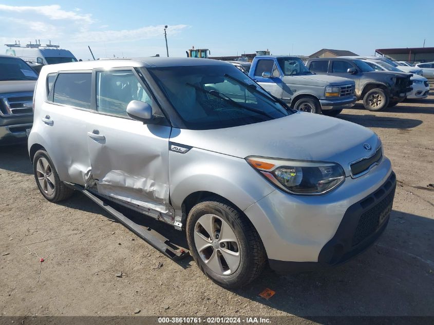 2016 KIA SOUL - KNDJN2A22G7839750