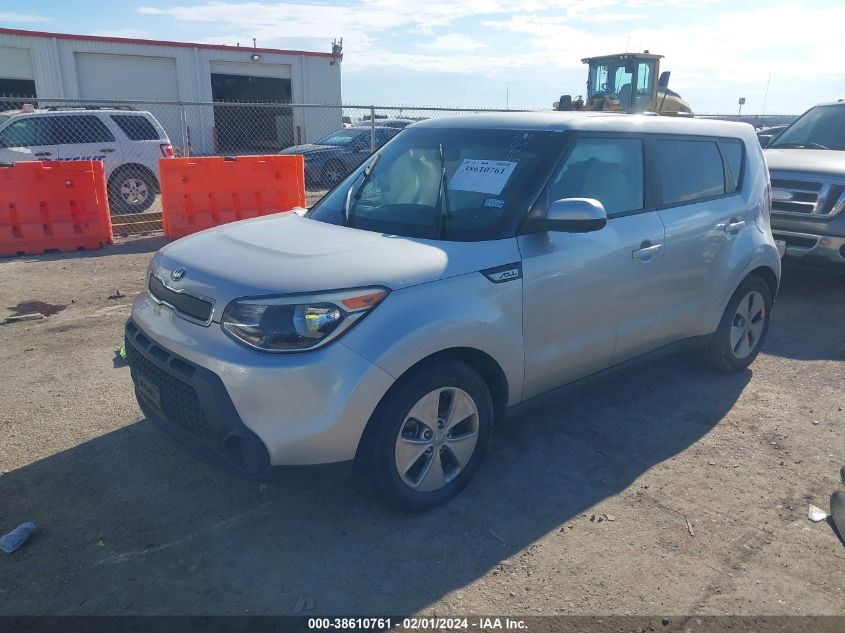 2016 KIA SOUL - KNDJN2A22G7839750