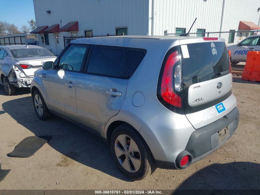 2016 KIA SOUL - KNDJN2A22G7839750