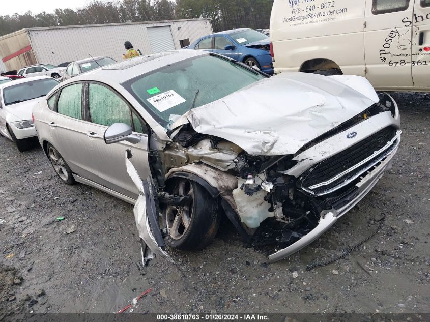 Lot #2541527485 2014 FORD FUSION SE salvage car