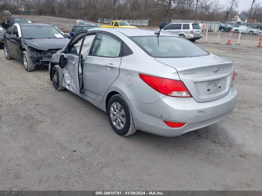 2016 HYUNDAI ACCENT SE - KMHCT4AE6GU013467