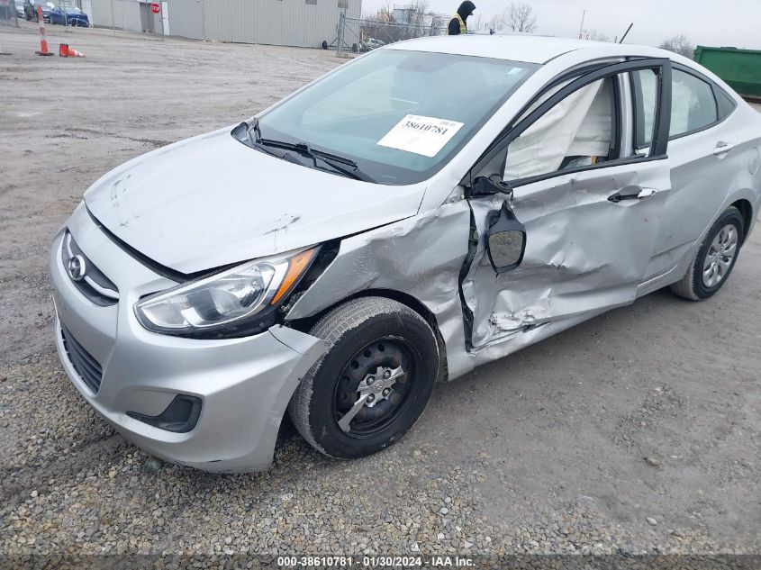 2016 HYUNDAI ACCENT SE - KMHCT4AE6GU013467