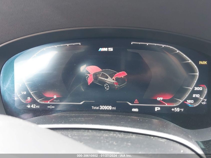 2020 BMW M5 M5 COMPETITION WBSJF0C00LCD78171