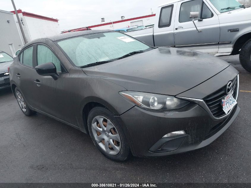 2014 MAZDA MAZDA3 I SV - JM1BM1T78E1129682