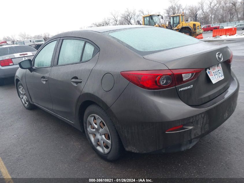 2014 MAZDA MAZDA3 I SV - JM1BM1T78E1129682