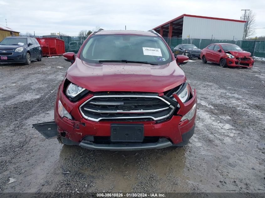 2020 FORD ECOSPORT TITANIUM - MAJ6S3KL6LC366423